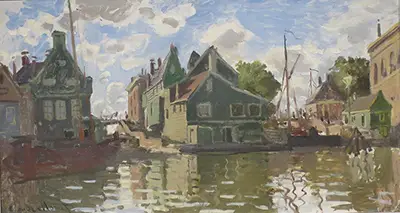 Canal in Zaandam Claude Monet